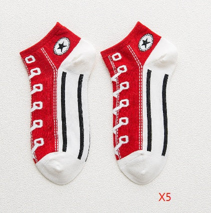 Combed Cotton Deodorant Breathable Boat Socks Limorista