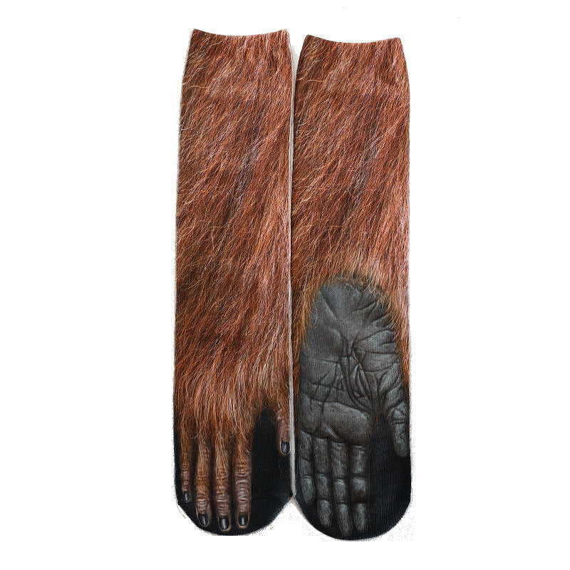 3D animal print socks Limorista
