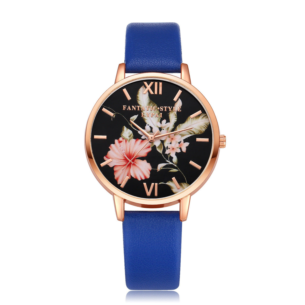 Lvpai Marke Frauen Armband Uhr Mode Rose Gold Blumen Leder Einfache Frauen Kleid Uhren Luxus Business Geschenk Uhr Uhr Limorista
