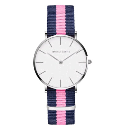 36mm ladies simple watch waterproof Korean white belt student watch Limorista