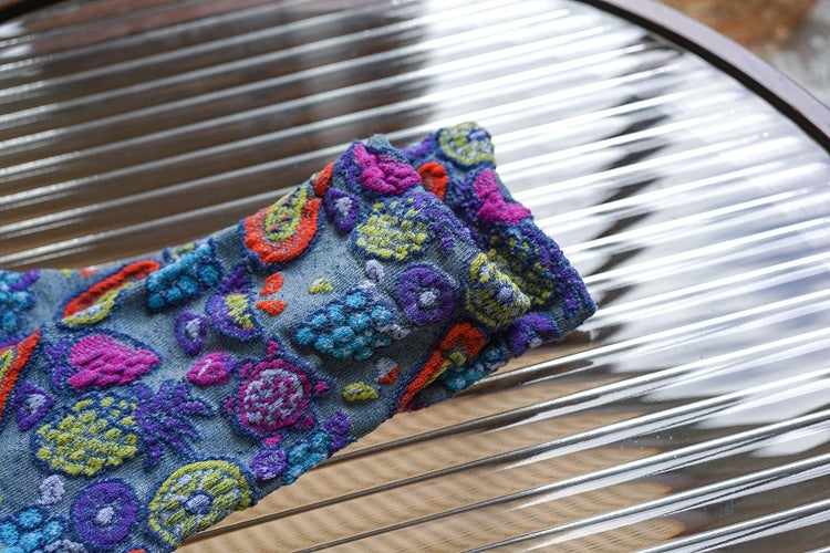 Mid-tube Pile Socks Autumn And Winter Korean Version Of Sen Series Limorista