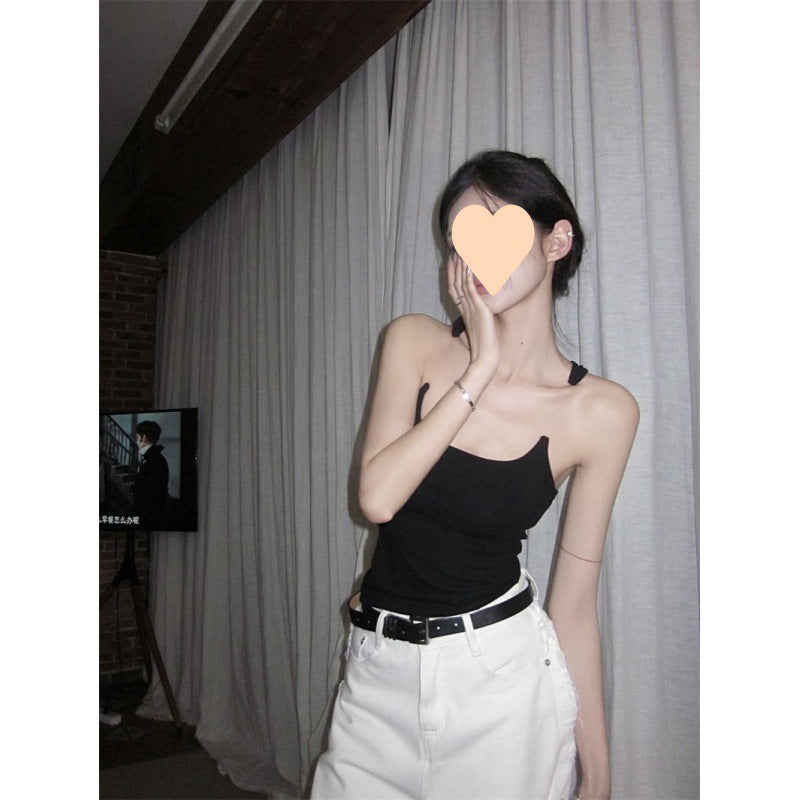Hot Girl Style Invisible Shoulder Camisole Limorista