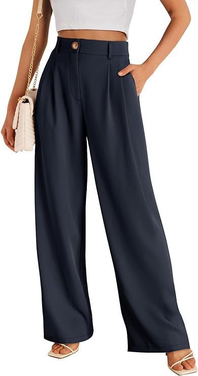 Casual Wide Leg Business Pants Women&