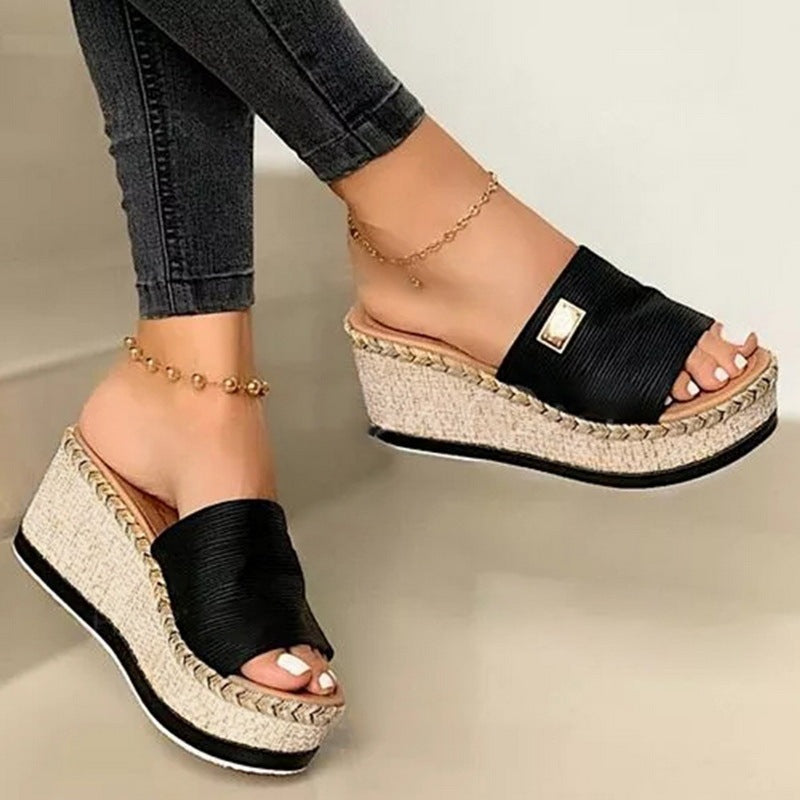 Platform sandals wedge heels fashion sandals Limorista