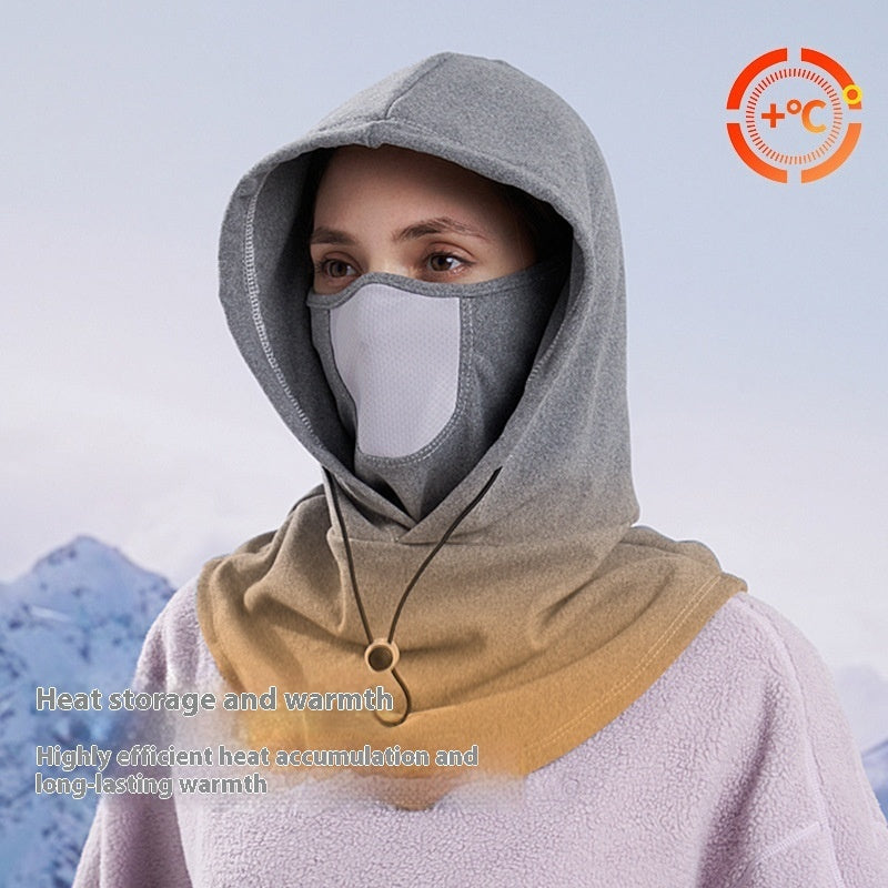 Winter Thermal Fleece Scarf Ski Face Mask Neck Warmer Hood Hat Windproof Cold Warm Riding Cap Sports Outdoor Limorista