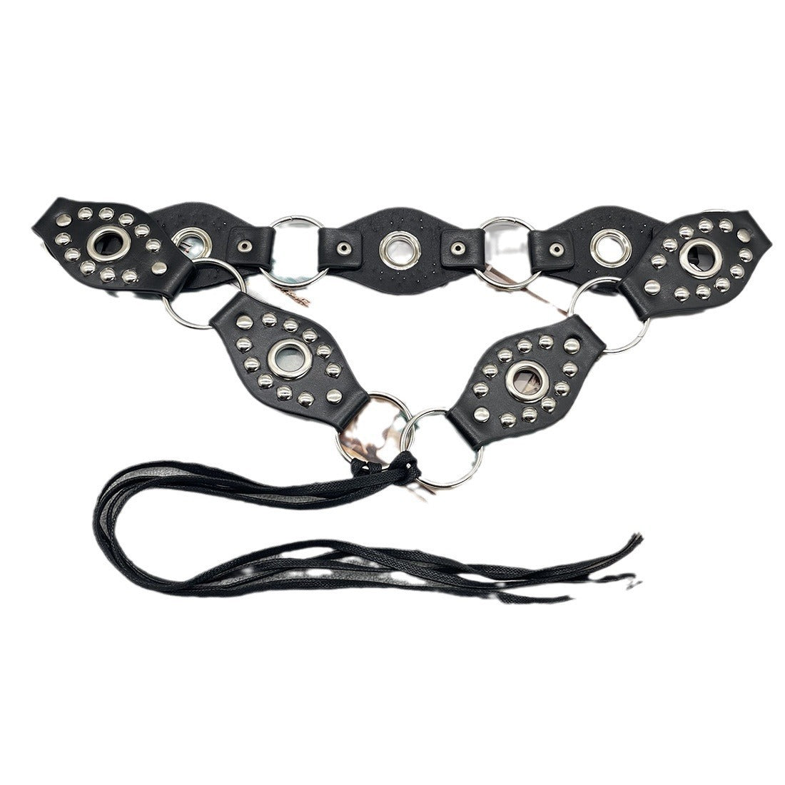 Vintage Flying Ring Design Lace-up Belt Limorista