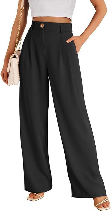 Casual Wide Leg Business Pants Women&
