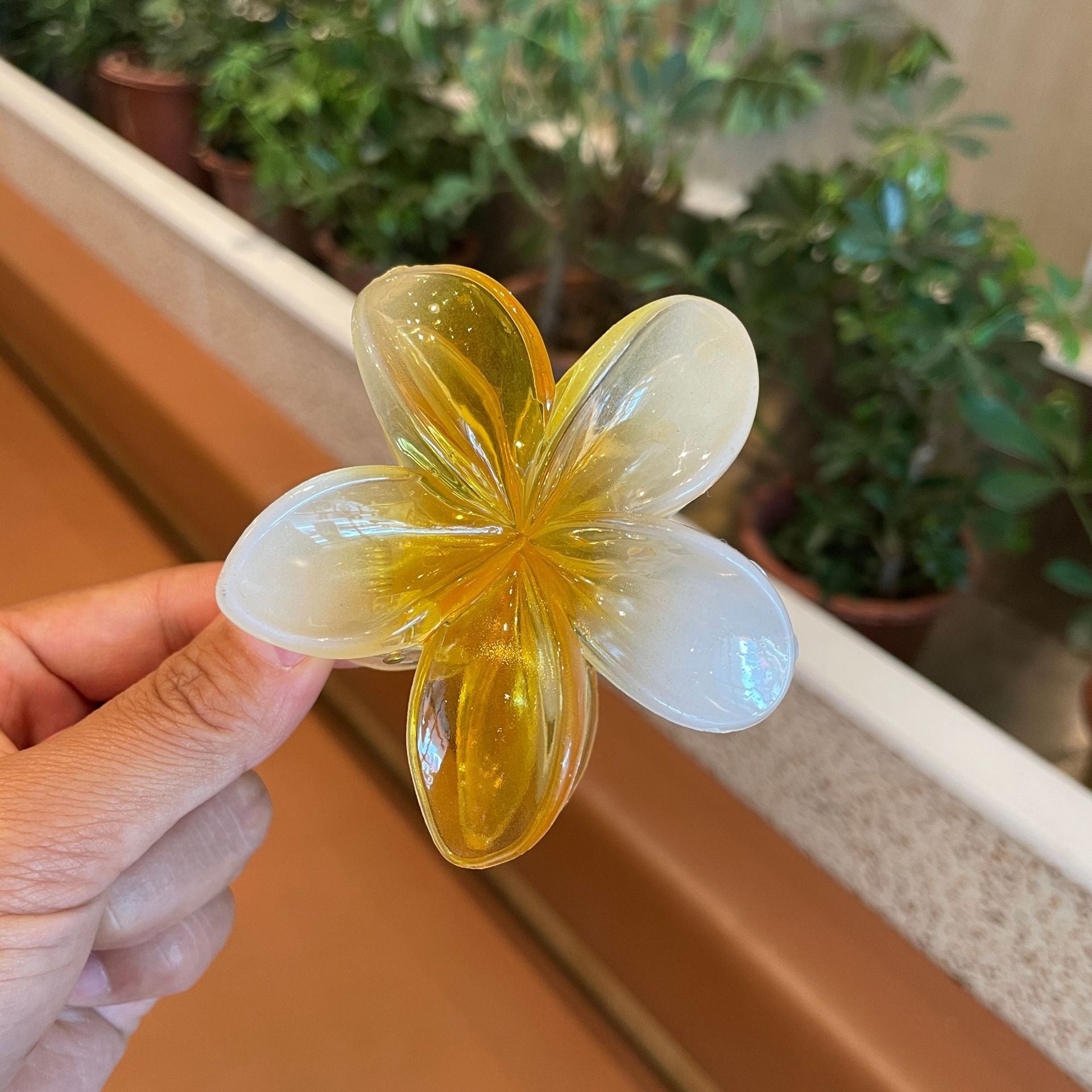 Flower Barrettes Women&