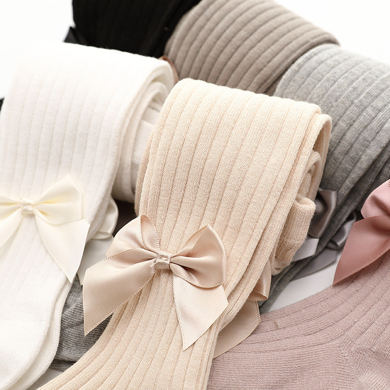 Baby tights with bow tie Limorista