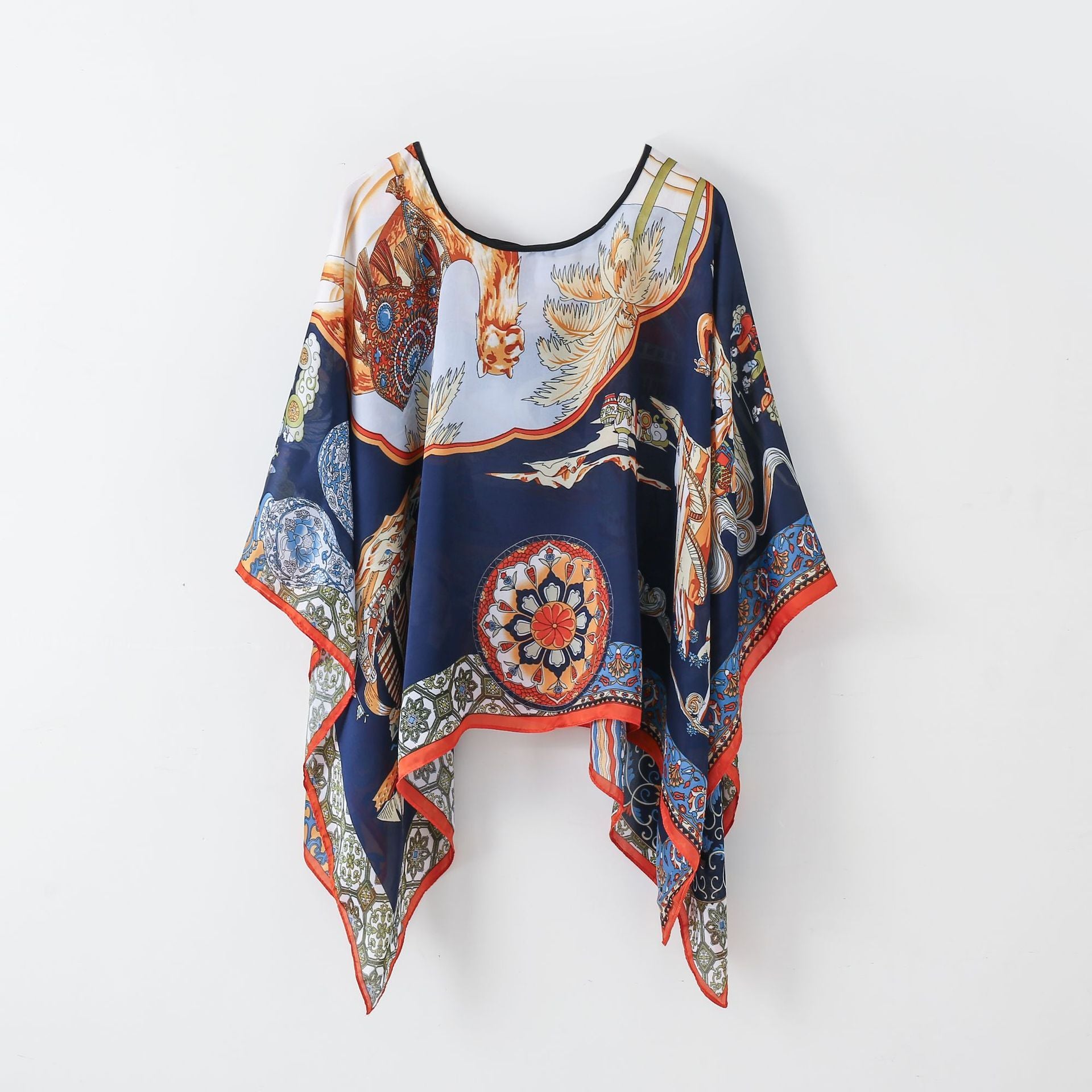 Pullover Shawl Outerwear Cover-up Multifunctional Scarf Limorista