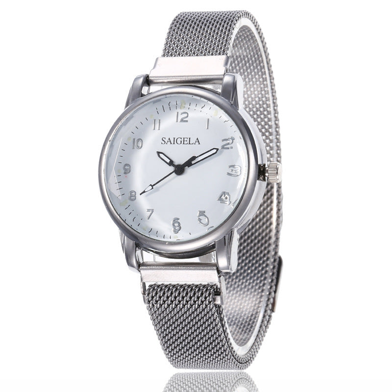 Milan Mesh Strap Magnetic Buckle Digital Women&