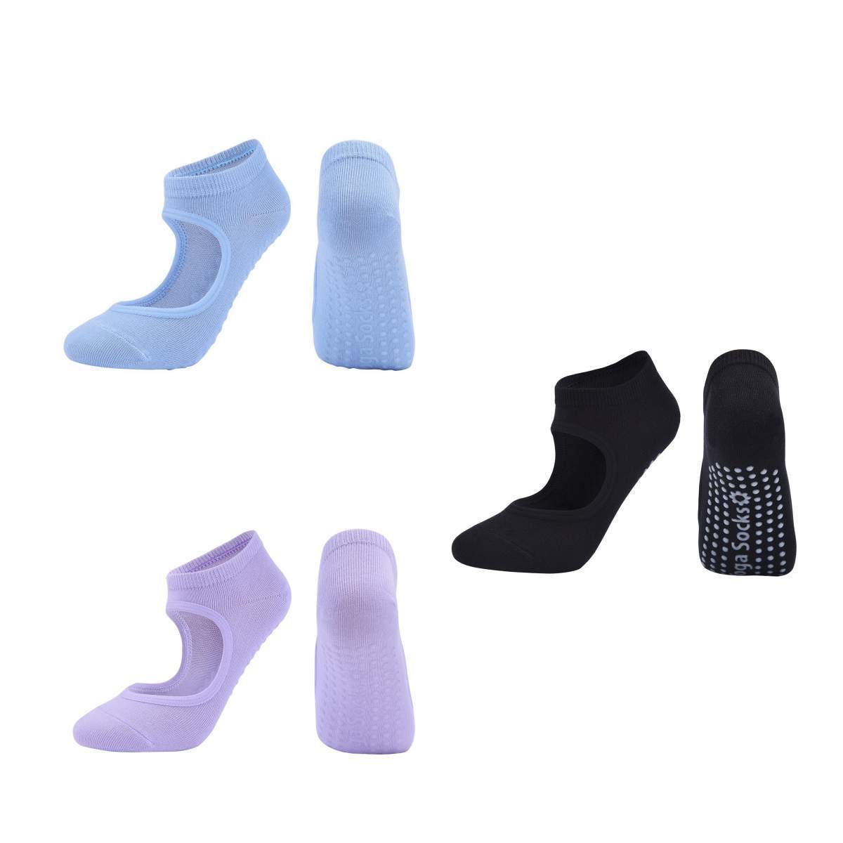 Combed cotton yoga socks Limorista