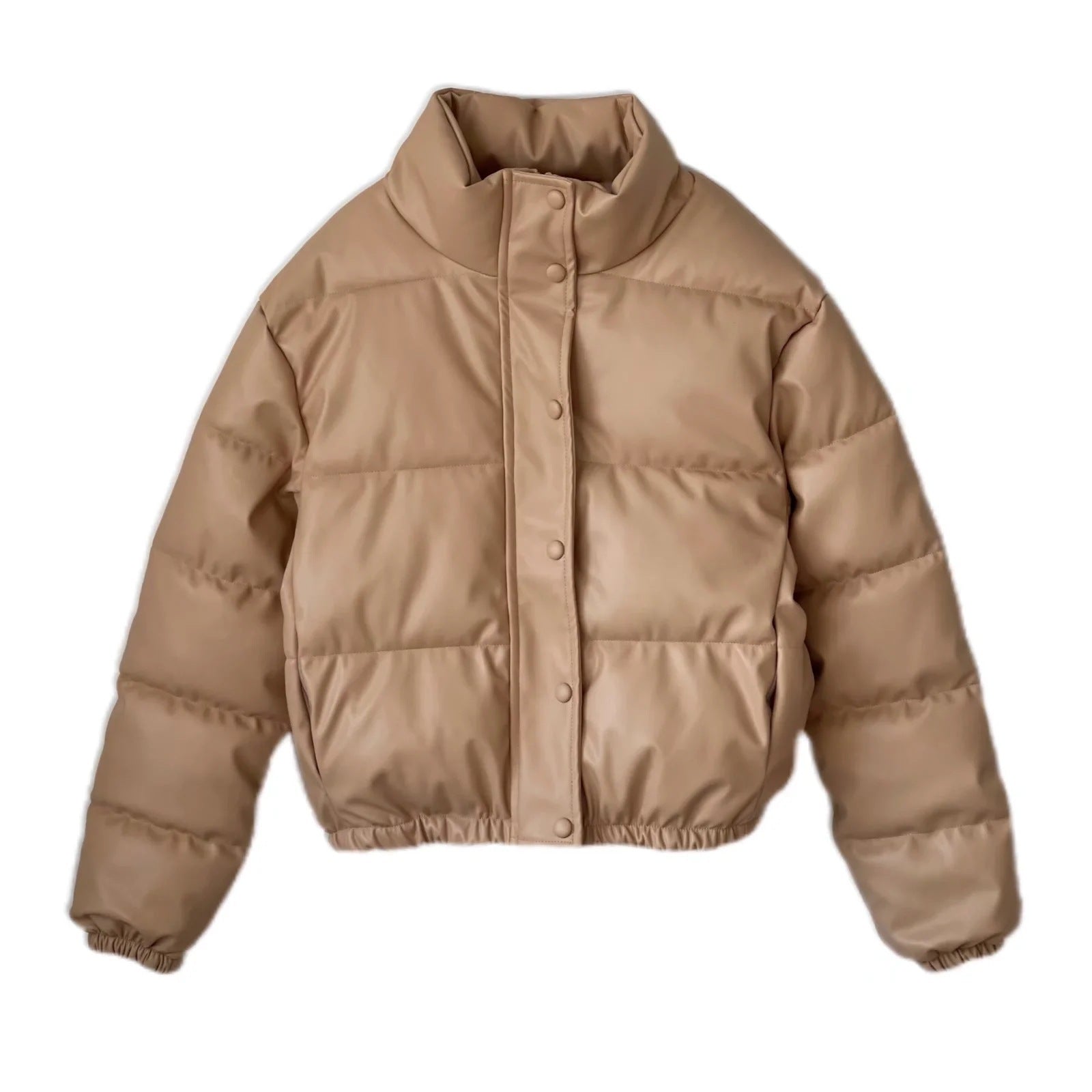 Faux leather cotton jacket Limorista