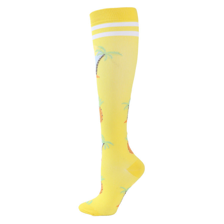 Sports Compression Socks Pattern Stretch Stockings Limorista