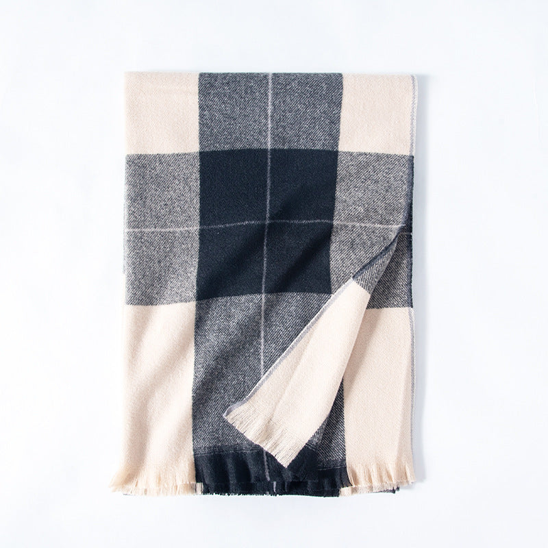 Winter Artificial Cashmere Shawl Women&