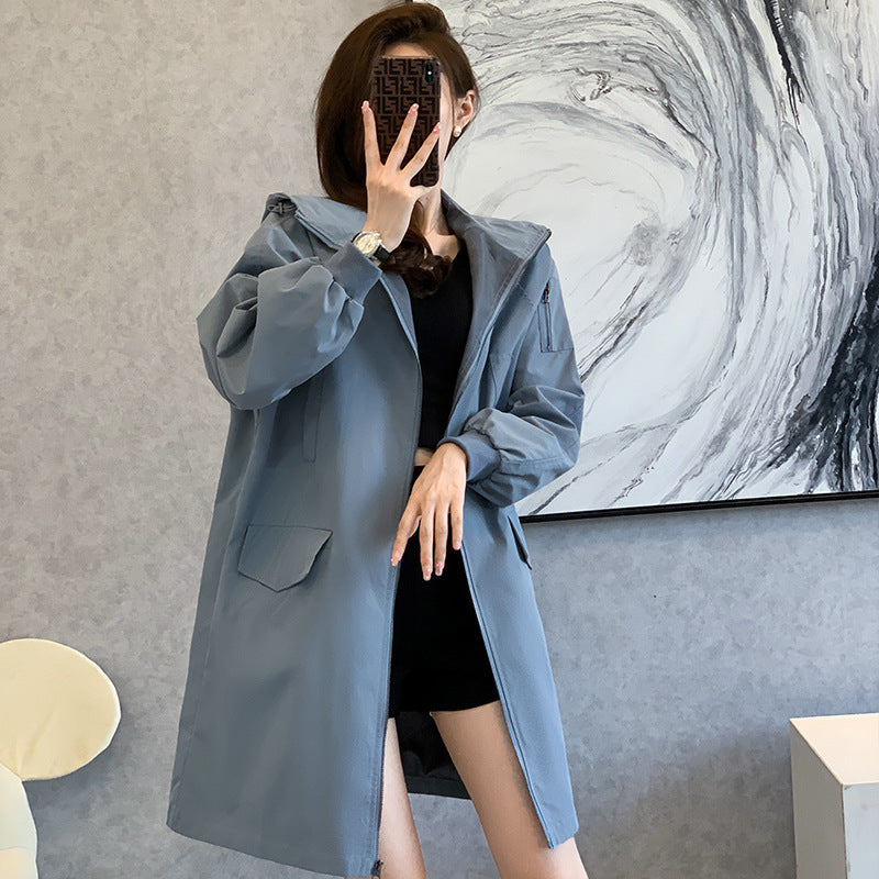 Loose Mid-length Hong Kong Style Coat Limorista