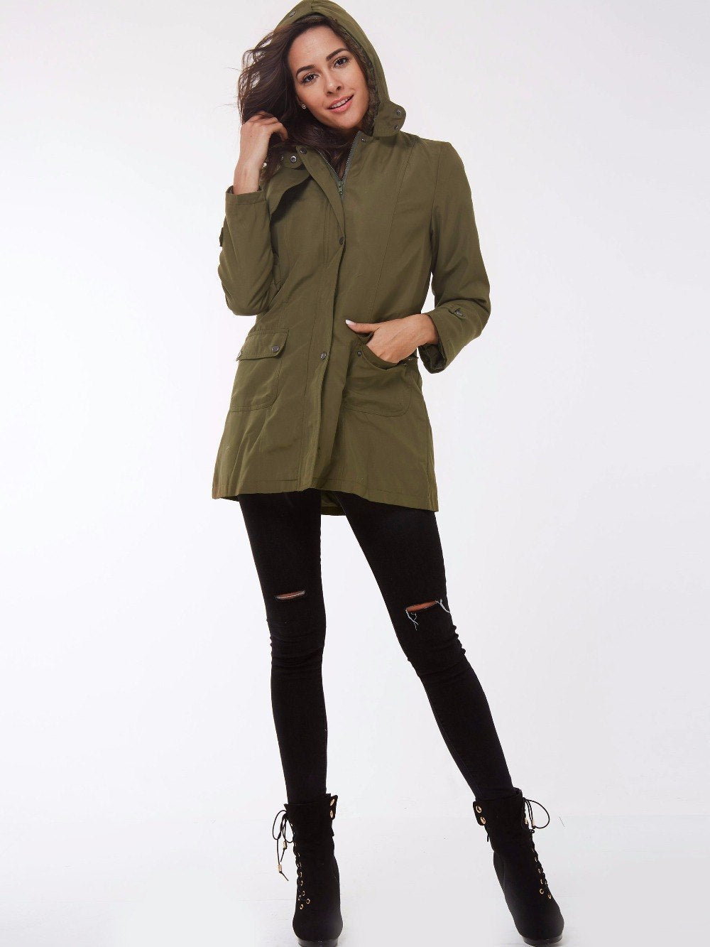 Casual Ladies Basic Coat jaqueta feminina jacket Warm Long Sleeve women parkas cotton Women Winter Jacket Limorista