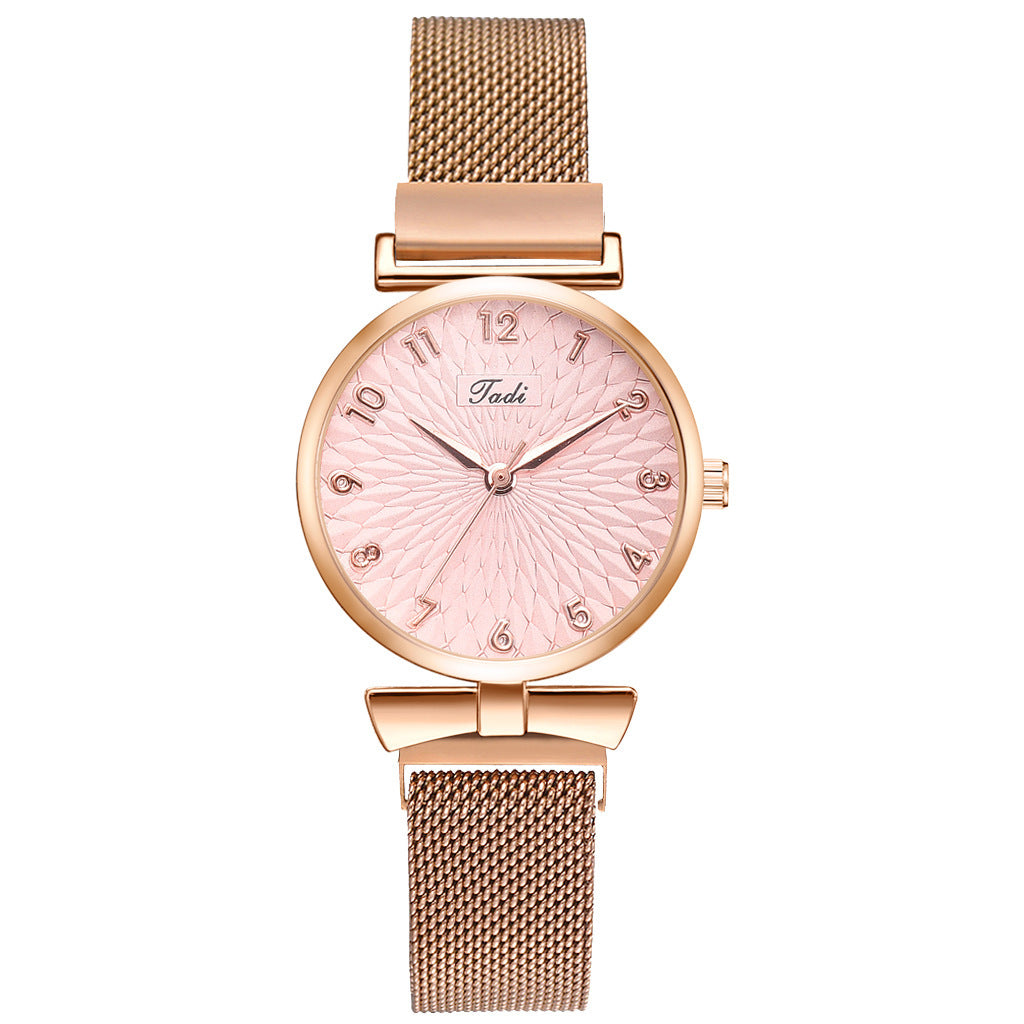 Fashion Mesh Strap Ladies Quartz Watch Limorista