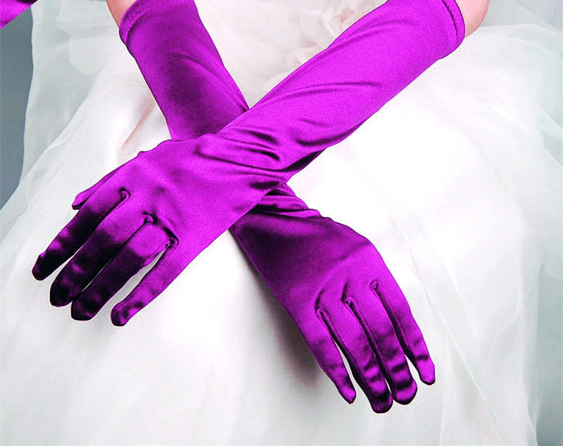 Bridal Gloves Wedding Dress Show Banquet Limorista