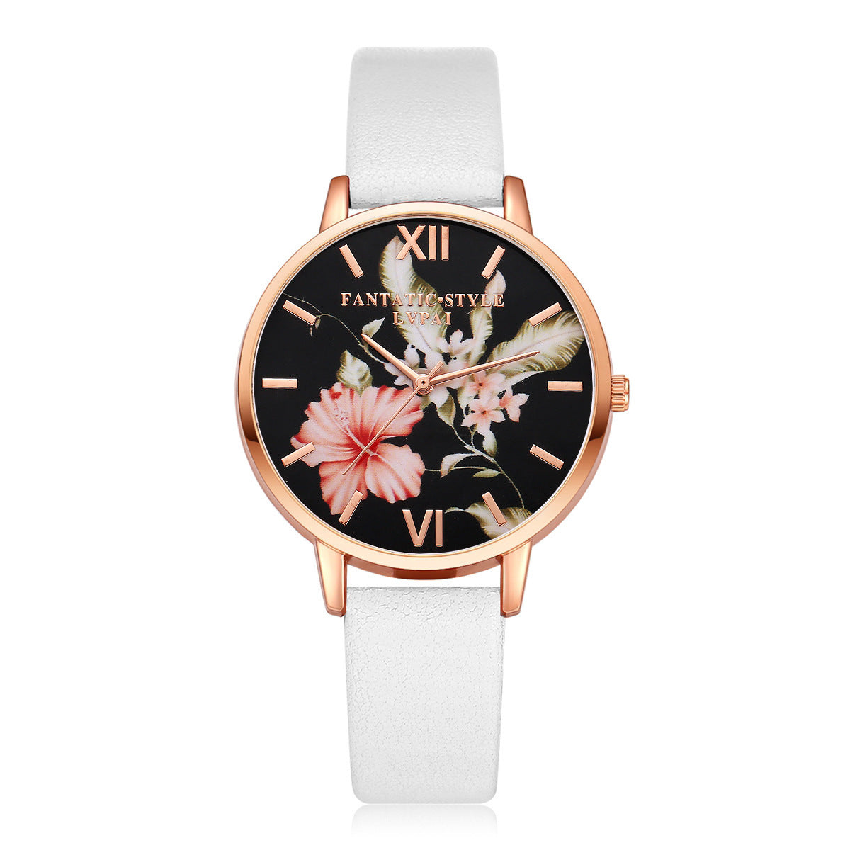 Lvpai Marke Frauen Armband Uhr Mode Rose Gold Blumen Leder Einfache Frauen Kleid Uhren Luxus Business Geschenk Uhr Uhr Limorista
