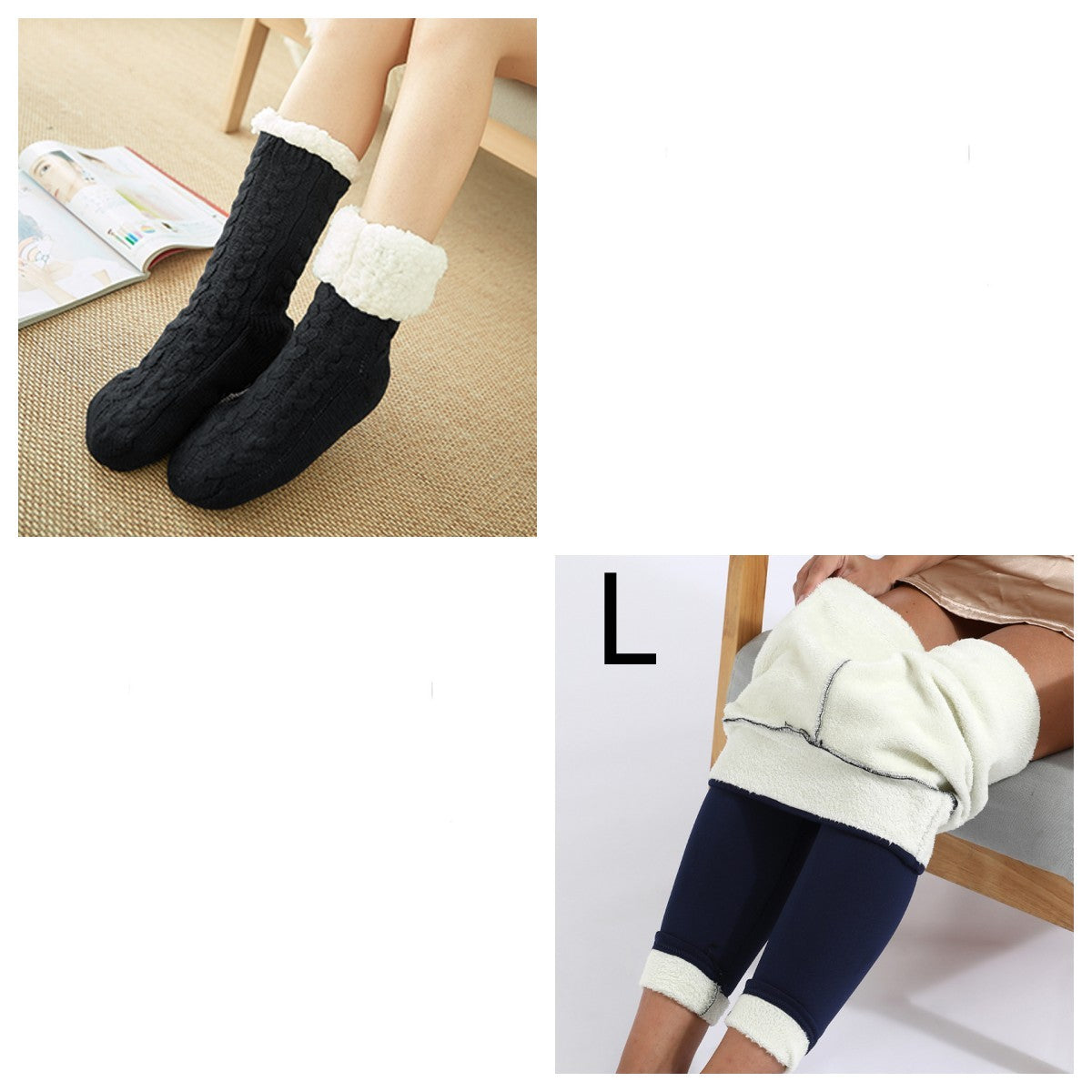 Socks Children Plush Floor Socks Home Slippers Limorista