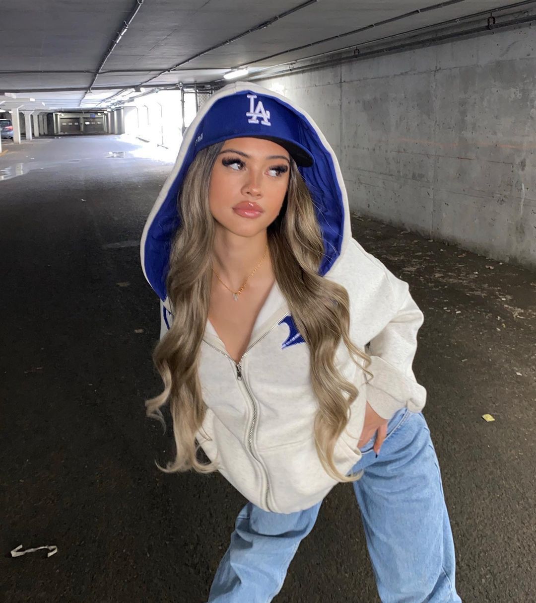 Vintage Plush Letter Printed Contrasting Hooded Jacket Limorista