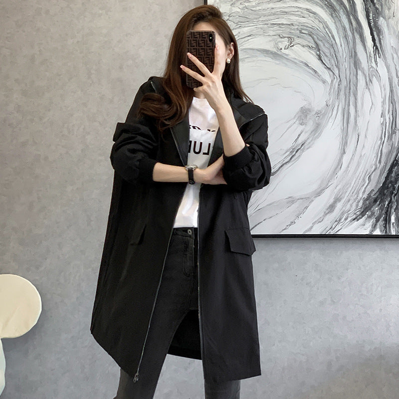 Loose Mid-length Hong Kong Style Coat Limorista