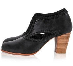 Pointed High Heel Shoes Side Zipper Leather Boots Limorista