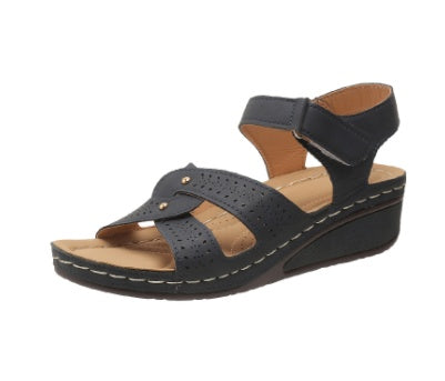 Retro Casual Flower Line Shaped Women&