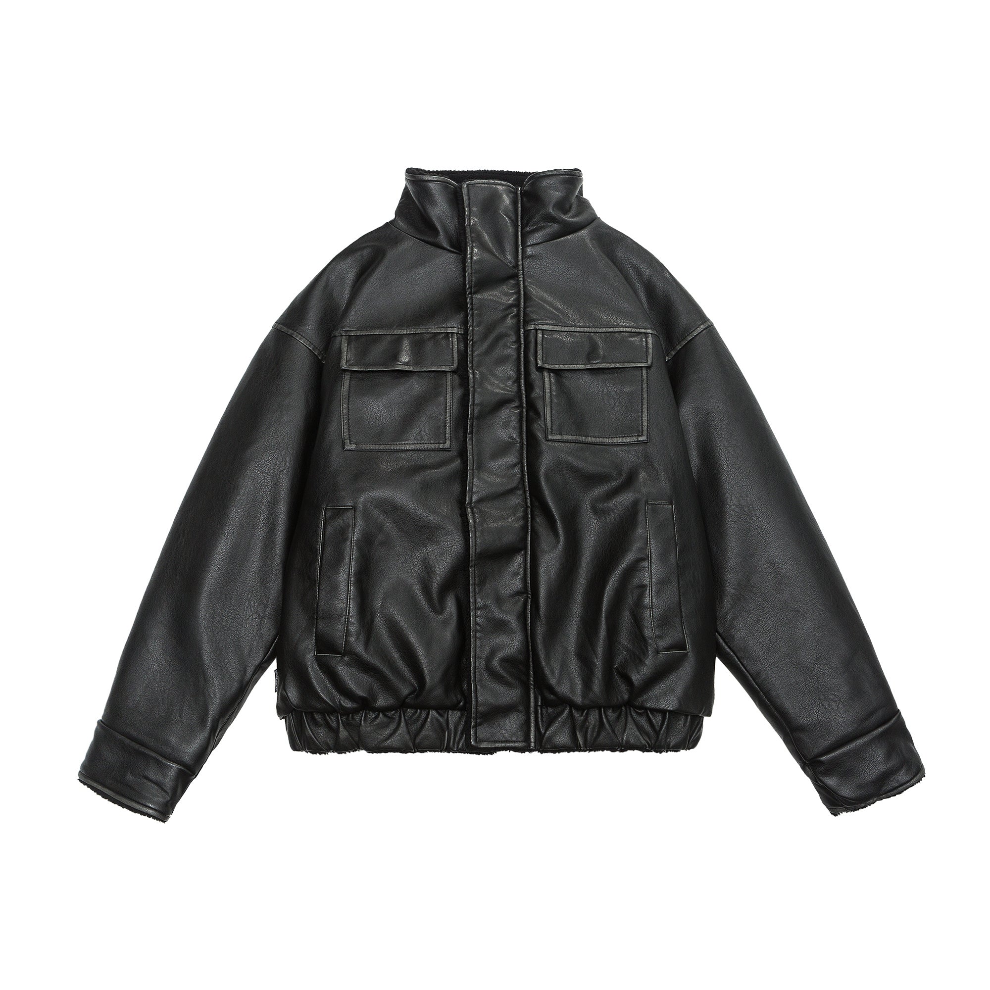 Retro Neutral Maillard Lamb Fur Coat Loose Leather Jacket Coat Limorista