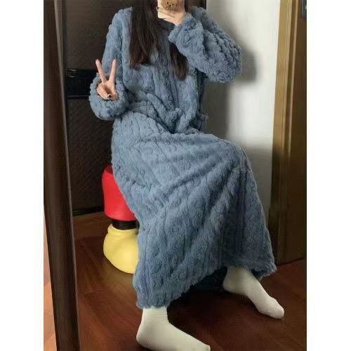 Winter Coral Fleece Sleepwear Women&