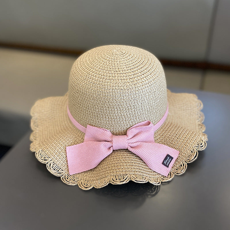 Girls Summer New Straw Hat Bag Set Limorista