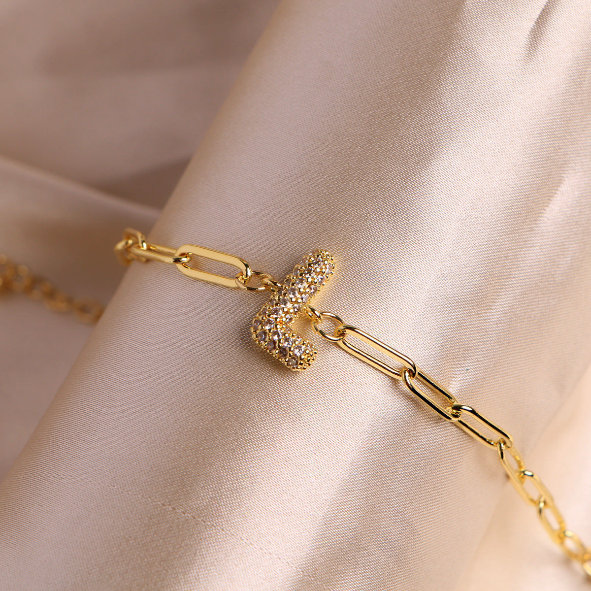 18K Bubble Balloon 26 English Zircon Clip Bracelet Limorista