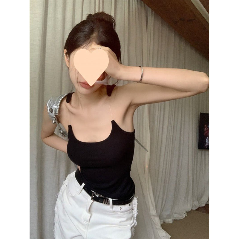 Hot Girl Style Invisible Shoulder Camisole Limorista