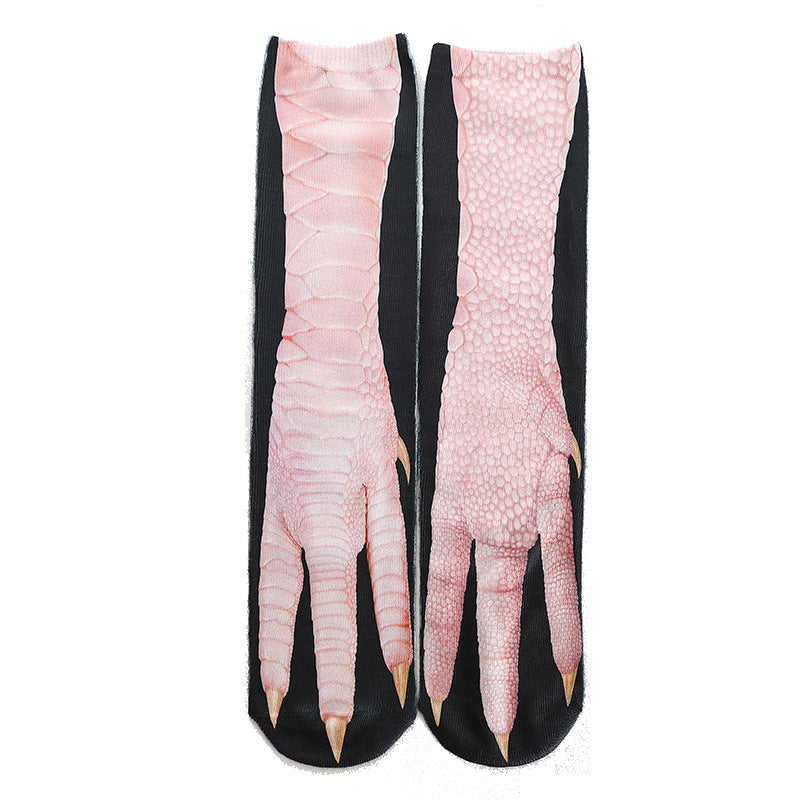 3D animal print socks Limorista