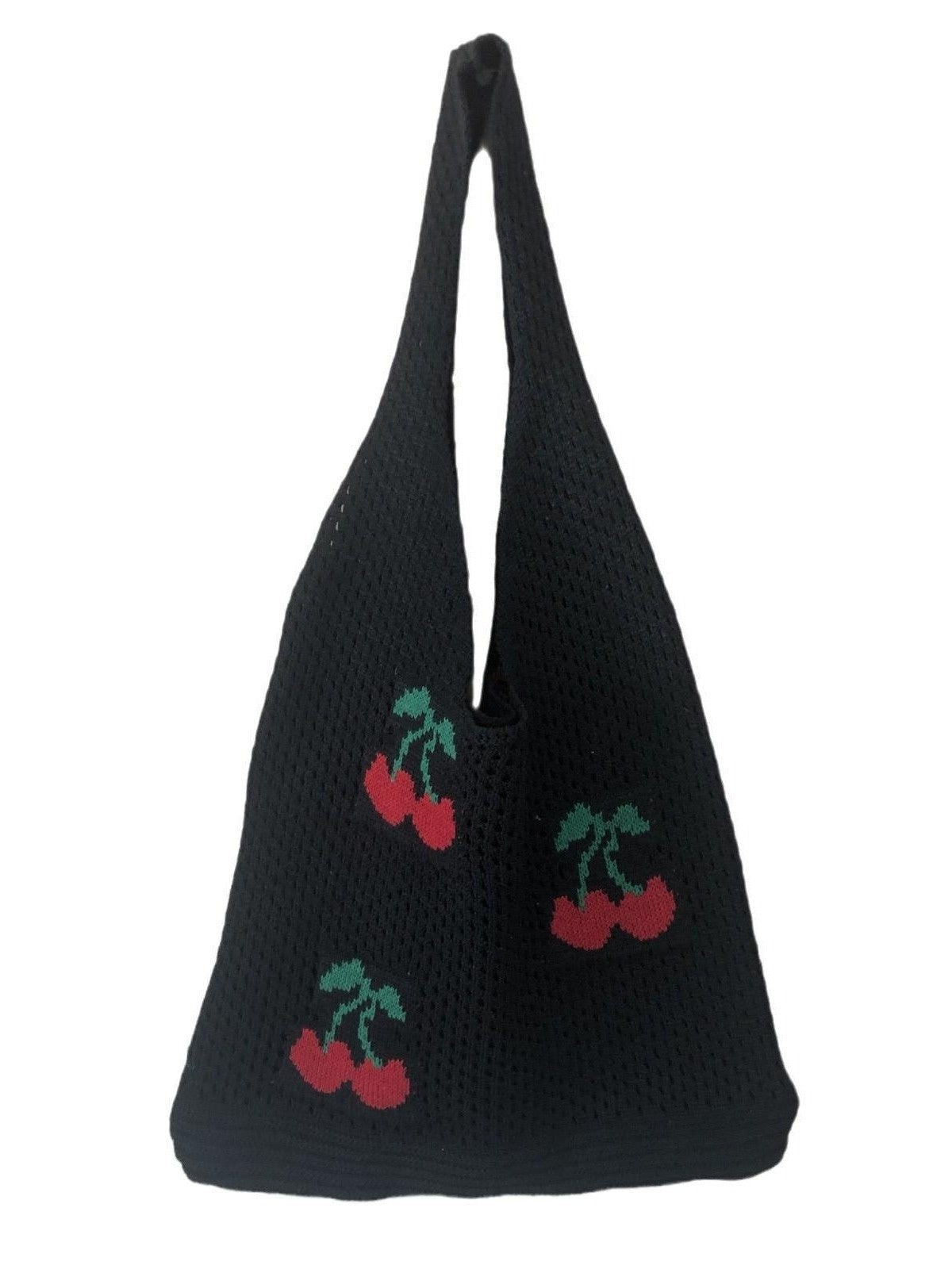 Japanese And Korean Strawberry Knitted Hollow Bag Limorista