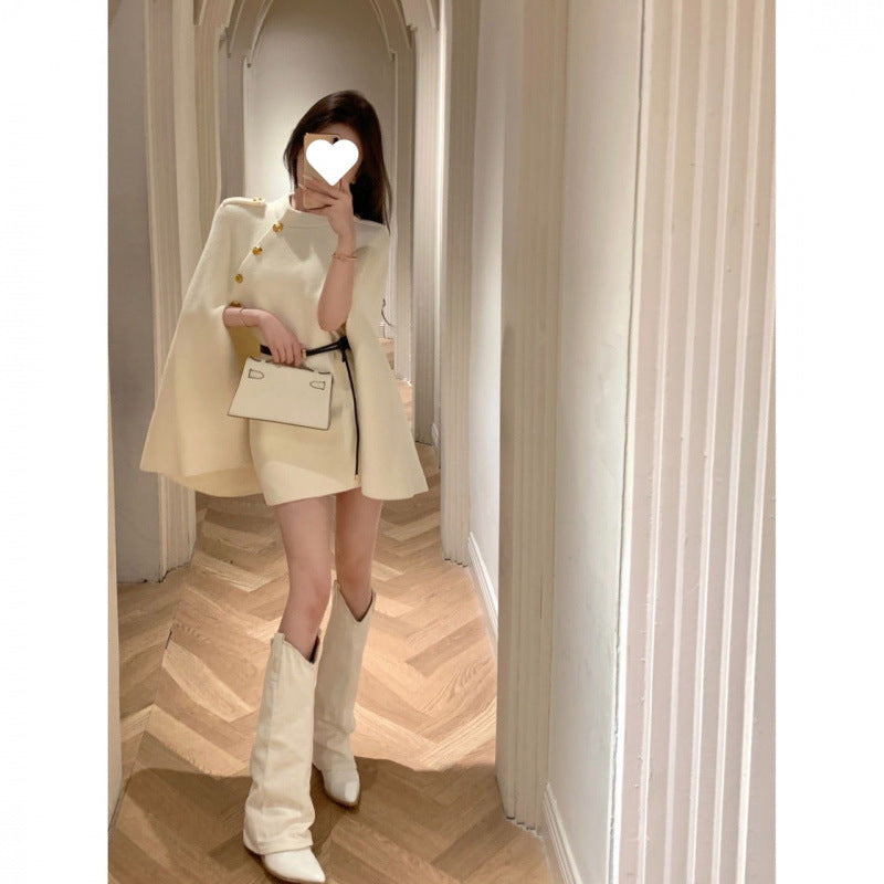 Autumn And Winter Shawl Cape Woolen Atmosphere Advanced Limorista