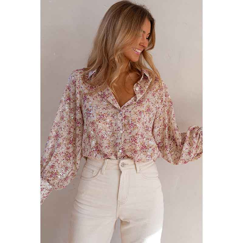 Limorista - Fashion Single Row Multi-buckle Shirt For Women