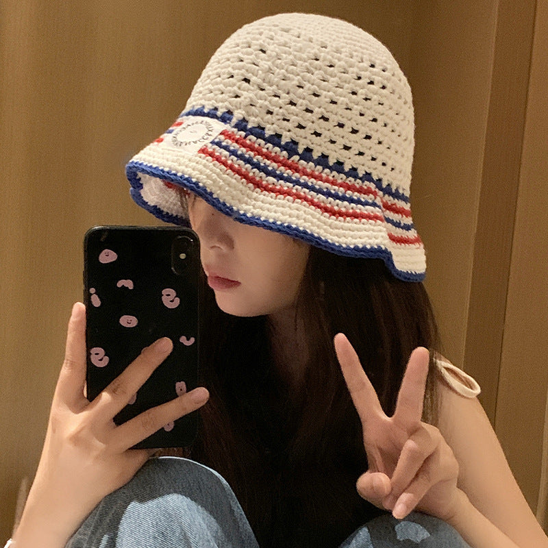 Striped Bucket Hat Women&