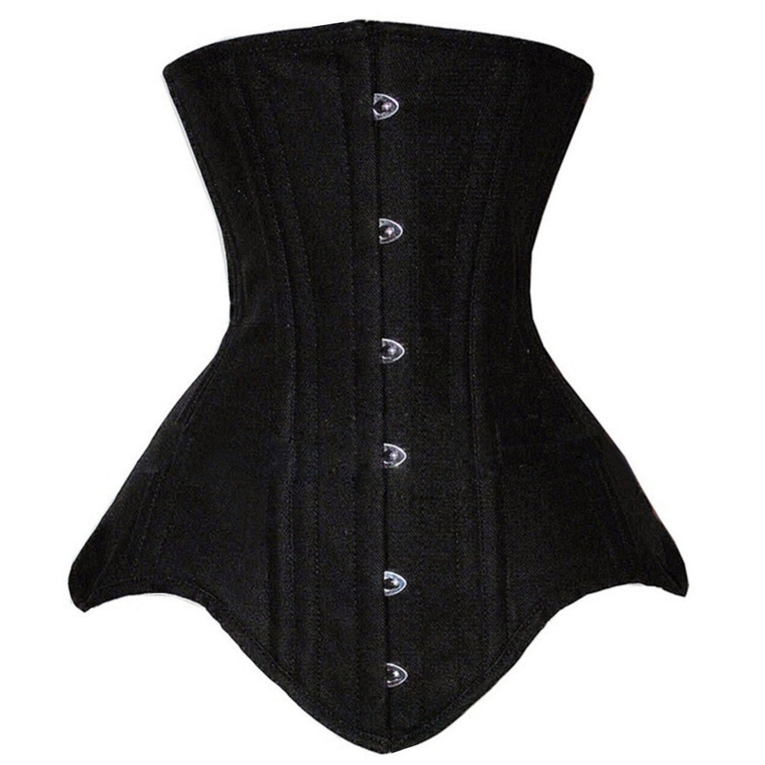 Limorista - Cotton Double Steel Rib Waist Court Corset
