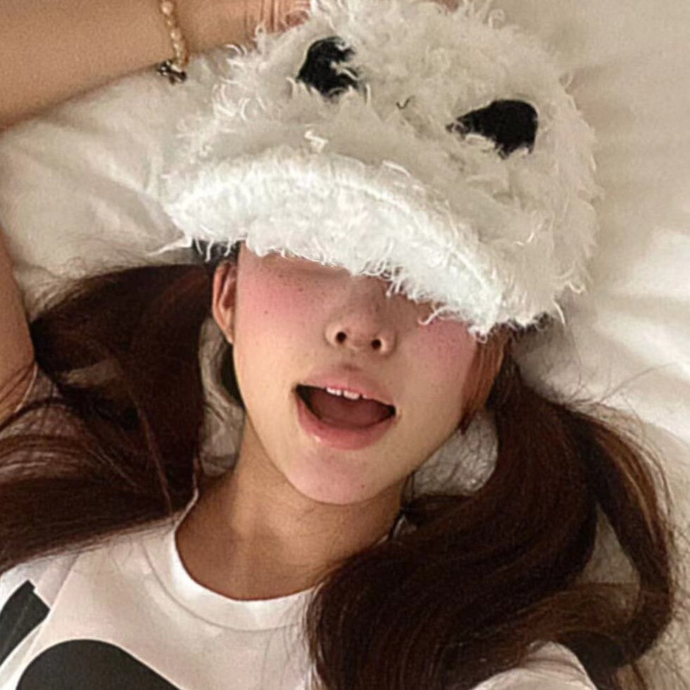 Destroy Devil Fur Hat Female Peaked Cap Limorista