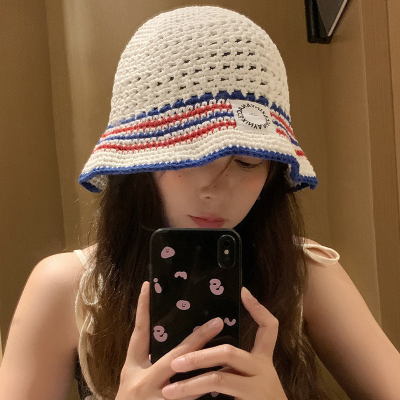 Striped Bucket Hat Women&