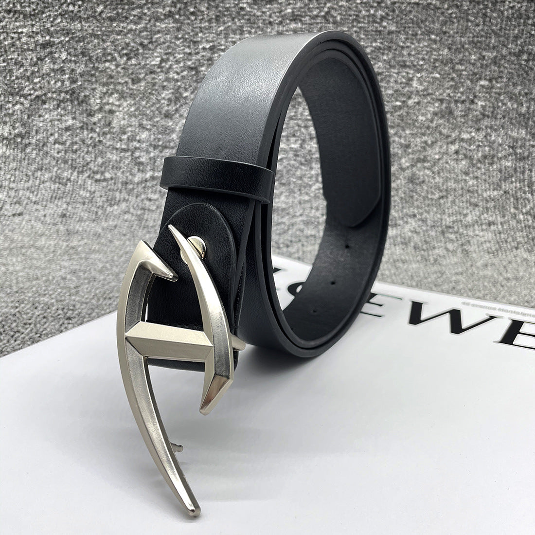 Future Sense Niche Punk Irregular Metal Belt Limorista