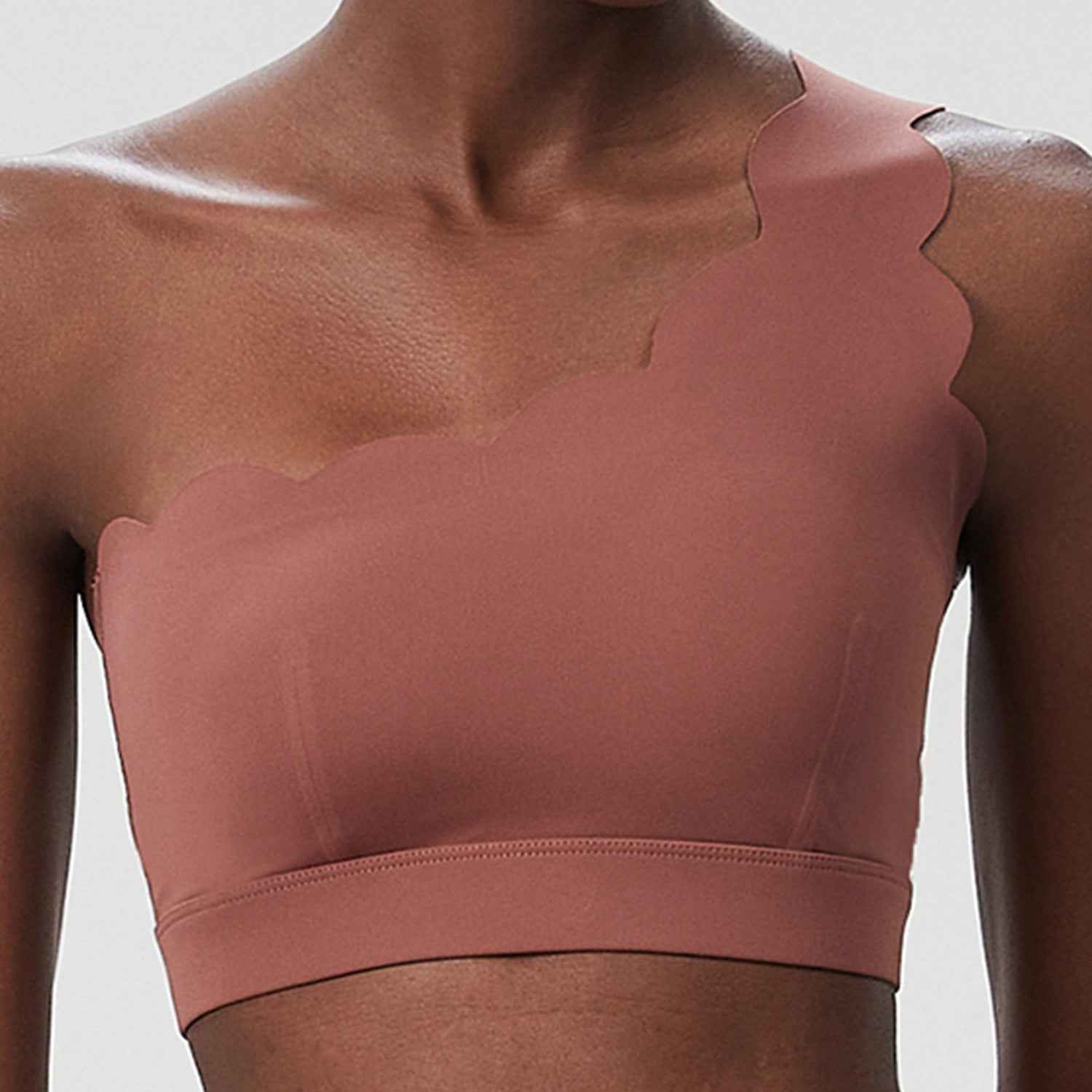 Limorista - Small Wave One Shoulder Sports Underwear Female Plus Size