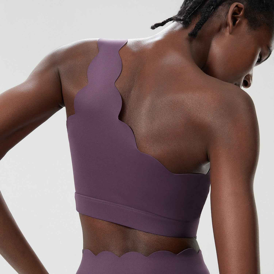 Limorista - Small Wave One Shoulder Sports Underwear Female Plus Size