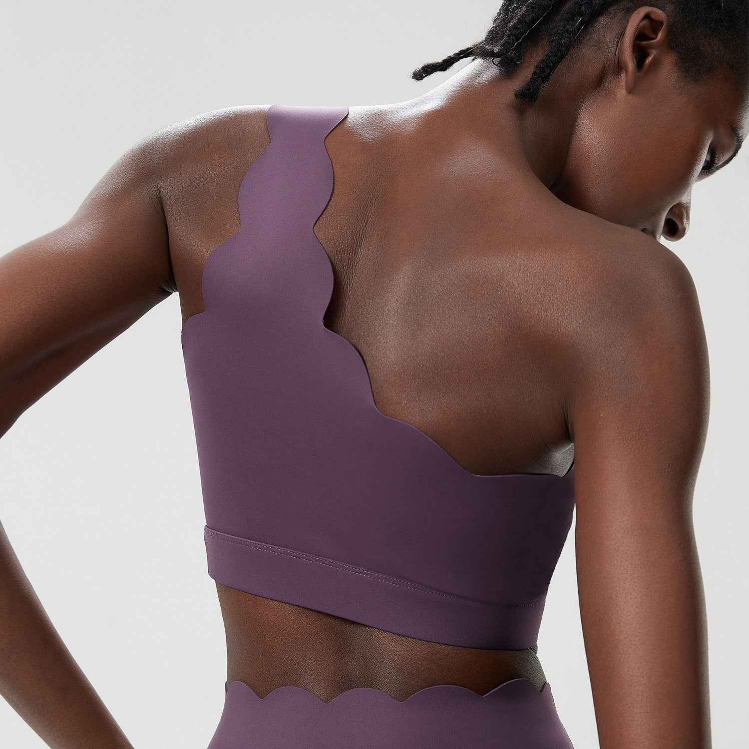 Limorista - Small Wave One Shoulder Sports Underwear Female Plus Size