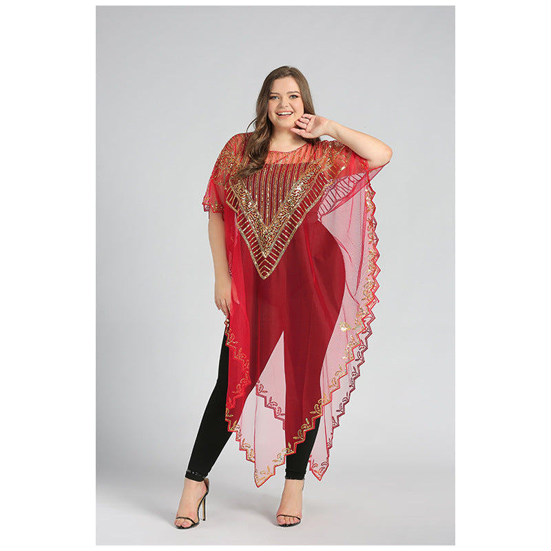Personalized Batwing Sleeve Women&