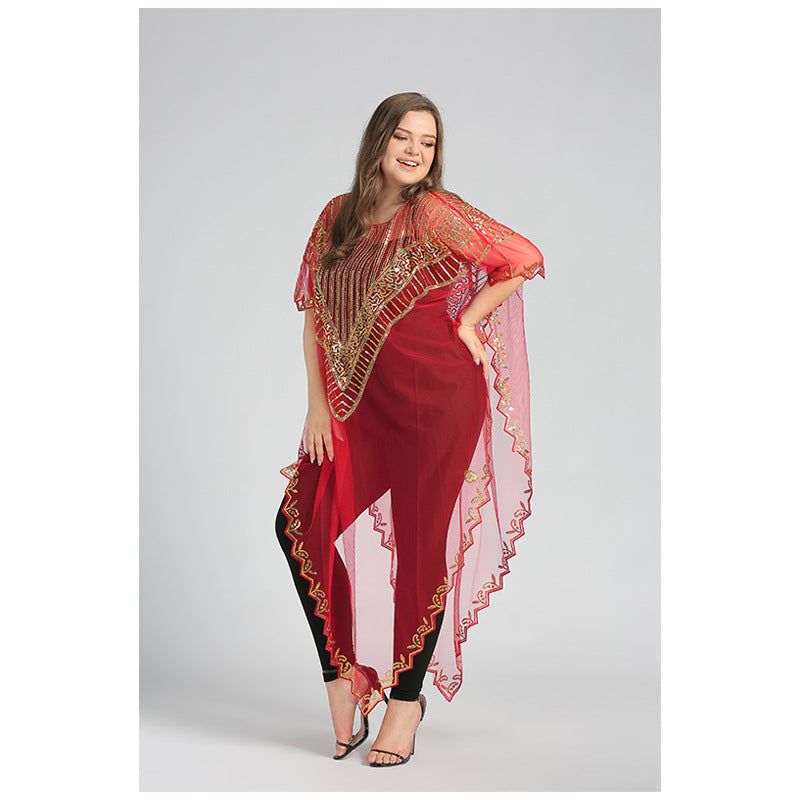 Personalized Batwing Sleeve Women&