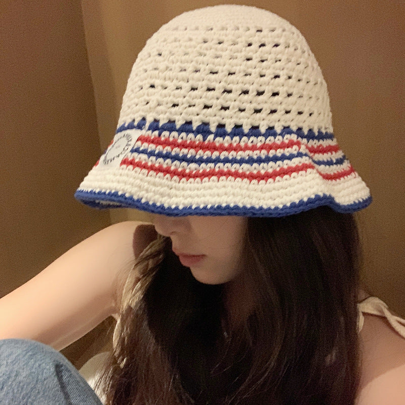 Striped Bucket Hat Women&