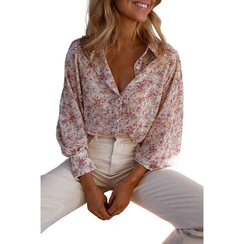 Limorista - Fashion Single Row Multi-buckle Shirt For Women